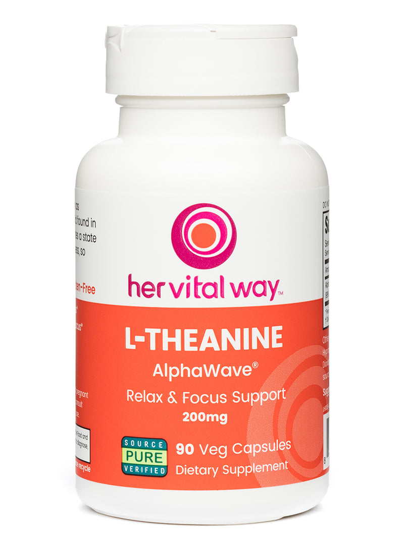 L-Theanine Relax & Focus Support – her vital way