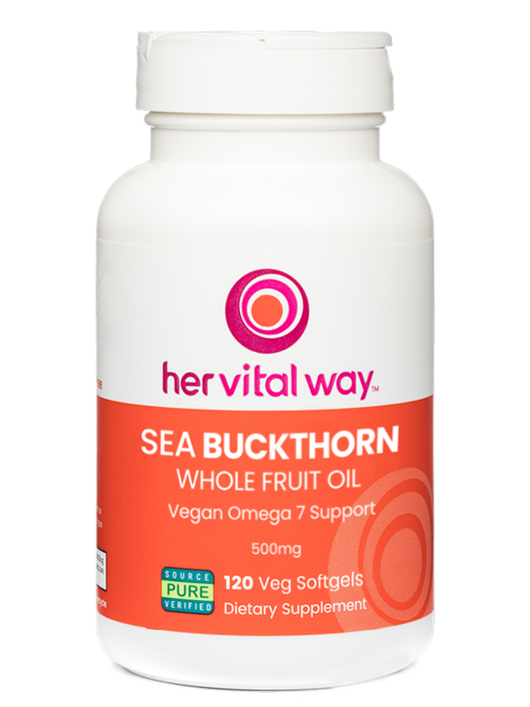 Sea Buckthorn Oil Vegan Omega 7 Support her vital way